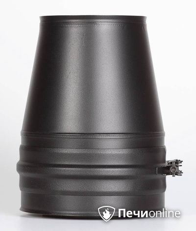 Комплектующие дымохода Schiedel Конус д.150 PM25 (Черный) Permetr в Каменске-Уральском