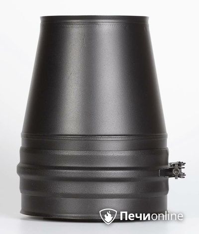 Комплектующие дымохода Schiedel Конус д250 PM25 (Черный) Permetr в Каменске-Уральском