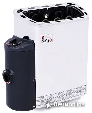 Электрокаменка для сауны Sawo Mini MN-30NB-Z со встроенным пультом управления в Каменске-Уральском