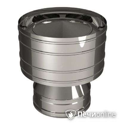 Дефлектор Вулкан двустенный с раструбно-профильным соединением на трубу с диаметром 250/350 мм в Каменске-Уральском