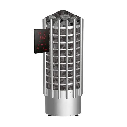 Электрокаменка для сауны Harvia Glow Corner TRC90XE c цифровой панелью управления в Каменске-Уральском