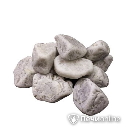 Камни для бани Огненный камень Кварц шлифованный отборный 10 кг ведро в Каменске-Уральском
